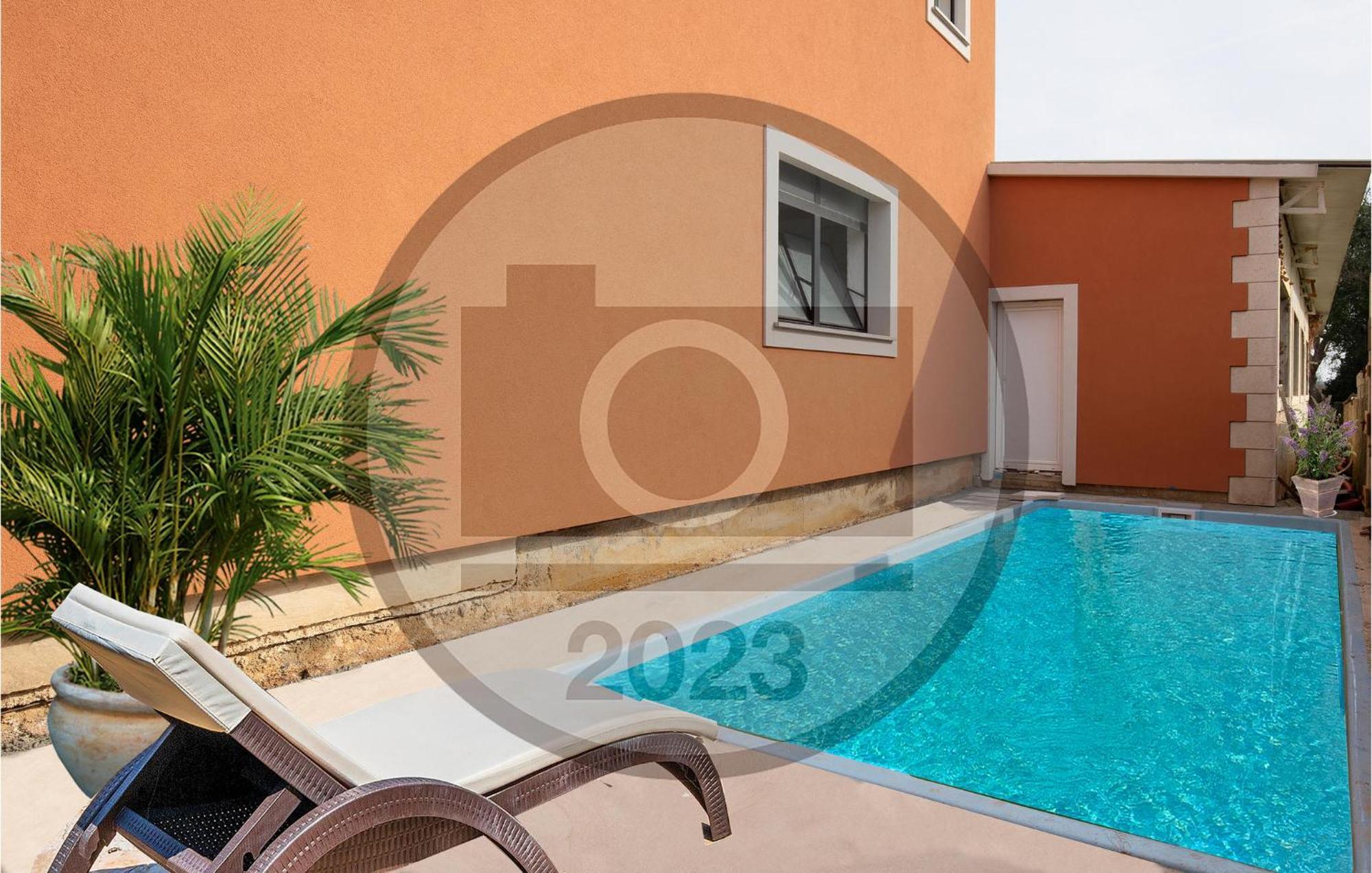 Lovely Home In Sisan With Outdoor Swimming Pool Esterno foto